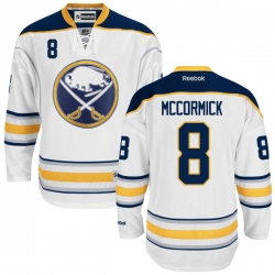 Cody McCormick Youth Reebok Buffalo Sabres Premier White Away Jersey