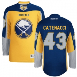 Daniel Catenacci Reebok Buffalo Sabres Premier Gold Alternate Jersey