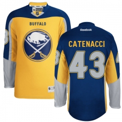 Daniel Catenacci Reebok Buffalo Sabres Premier Gold Alternate Jersey