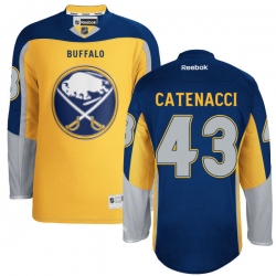 Daniel Catenacci Youth Reebok Buffalo Sabres Premier Gold Alternate Jersey