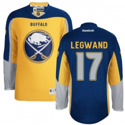 David Legwand Reebok Buffalo Sabres Authentic Gold New Third NHL Jersey