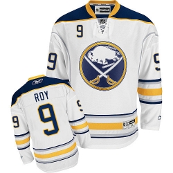 Derek Roy Reebok Buffalo Sabres Premier White Away NHL Jersey