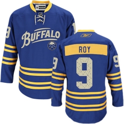 Derek Roy Reebok Buffalo Sabres Premier Royal Blue Third NHL Jersey