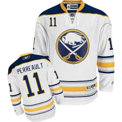 Gilbert Perreault Reebok Buffalo Sabres Authentic White Away NHL Jersey