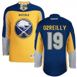 Cal O'Reilly Reebok Buffalo Sabres Premier Gold Alternate Jersey