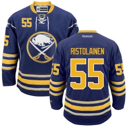 Rasmus Ristolainen Reebok Buffalo Sabres Authentic Navy Blue Home NHL Jersey