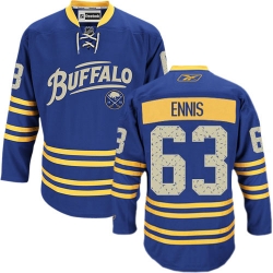 Tyler Ennis Reebok Buffalo Sabres Authentic Royal Blue Third NHL Jersey