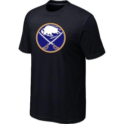 NHL Buffalo Sabres Big & Tall Logo T-Shirt - Black