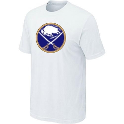 NHL Buffalo Sabres Big & Tall Logo T-Shirt - White