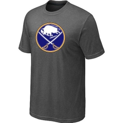 NHL Buffalo Sabres Big & Tall Logo T-Shirt - Dark Grey