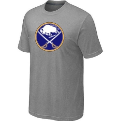 NHL Buffalo Sabres Big & Tall Logo T-Shirt - Grey