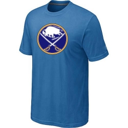 NHL Buffalo Sabres Big & Tall Logo T-Shirt - Light Blue