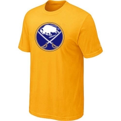 NHL Buffalo Sabres Big & Tall Logo T-Shirt - Yellow