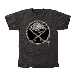 NHL Buffalo Sabres Black Rink Warrior Tri-Blend T-Shirt