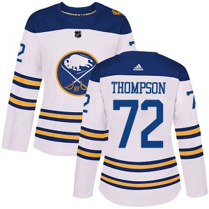 Tage Thompson Women's Adidas Buffalo Sabres Authentic White 2018 Winter Classic Jersey