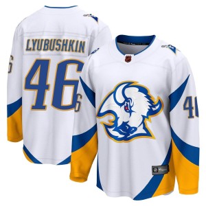 Ilya Lyubushkin Youth Fanatics Branded Buffalo Sabres Breakaway White Special Edition 2.0 Jersey