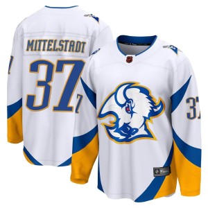 Casey Mittelstadt Youth Fanatics Branded Buffalo Sabres Breakaway White Special Edition 2.0 Jersey