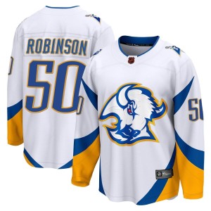 Eric Robinson Youth Fanatics Branded Buffalo Sabres Breakaway White Special Edition 2.0 Jersey