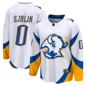 Calle Sjalin Youth Fanatics Branded Buffalo Sabres Breakaway White Special Edition 2.0 Jersey