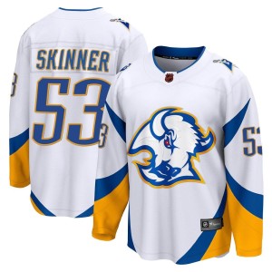 Jeff Skinner Youth Fanatics Branded Buffalo Sabres Breakaway White Special Edition 2.0 Jersey