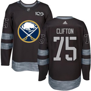 Connor Clifton Youth Buffalo Sabres Authentic Black 1917-2017 100th Anniversary Jersey