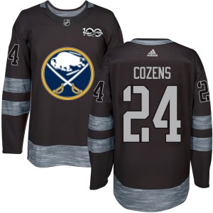 Dylan Cozens Youth Buffalo Sabres Authentic Black 1917-2017 100th Anniversary Jersey
