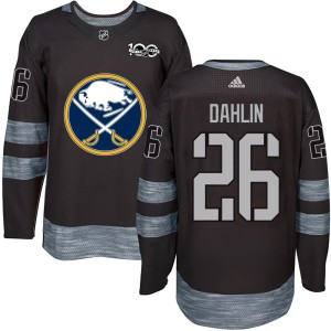 Rasmus Dahlin Youth Buffalo Sabres Authentic Black 1917-2017 100th Anniversary Jersey