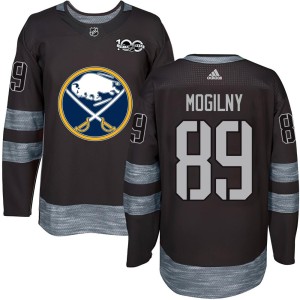 Alexander Mogilny Youth Buffalo Sabres Authentic Black 1917-2017 100th Anniversary Jersey