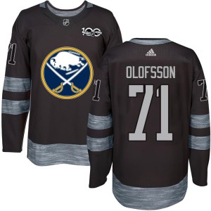 Victor Olofsson Youth Buffalo Sabres Authentic Black 1917-2017 100th Anniversary Jersey