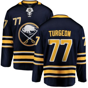 Pierre Turgeon Youth Fanatics Branded Buffalo Sabres Breakaway Blue Home Jersey