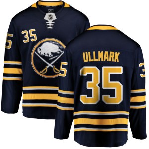 Linus Ullmark Youth Fanatics Branded Buffalo Sabres Breakaway Blue Home Jersey