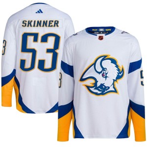 Jeff Skinner Youth Adidas Buffalo Sabres Authentic White Reverse Retro 2.0 Jersey