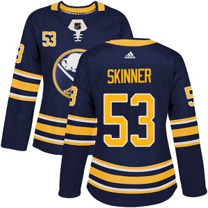 Jeff Skinner Women's Adidas Buffalo Sabres Authentic Navy Home Jersey