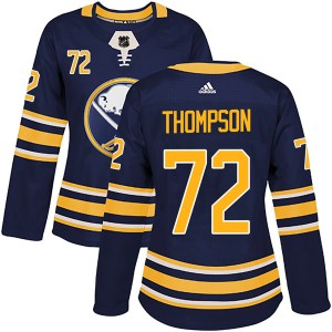 Tage Thompson Women's Adidas Buffalo Sabres Authentic Navy Home Jersey