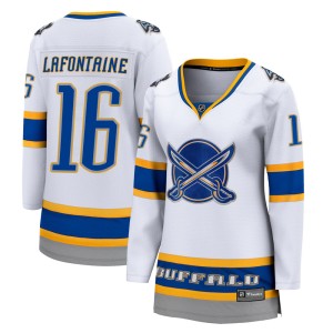 Pat Lafontaine Women's Fanatics Branded Buffalo Sabres Breakaway White 2020/21 Special Edition Jersey