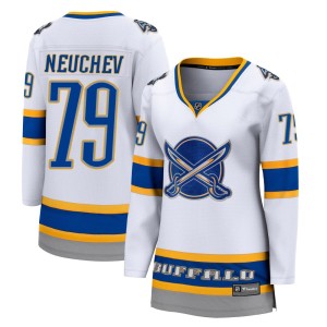 Viktor Neuchev Women's Fanatics Branded Buffalo Sabres Breakaway White 2020/21 Special Edition Jersey