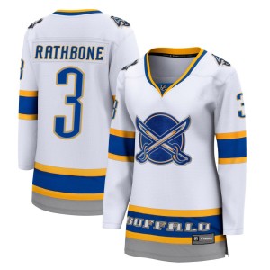 Jack Rathbone Women's Fanatics Branded Buffalo Sabres Breakaway White 2020/21 Special Edition Jersey