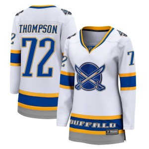 Tage Thompson Women's Fanatics Branded Buffalo Sabres Breakaway White 2020/21 Special Edition Jersey