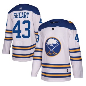 Conor Sheary Youth Adidas Buffalo Sabres Authentic White 2018 Winter Classic Jersey
