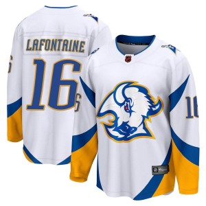 Pat Lafontaine Men's Fanatics Branded Buffalo Sabres Breakaway White Special Edition 2.0 Jersey