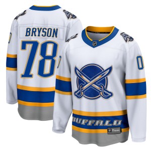 Jacob Bryson Youth Fanatics Branded Buffalo Sabres Breakaway White 2020/21 Special Edition Jersey