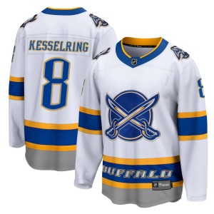 Michael Kesselring Youth Fanatics Branded Buffalo Sabres Breakaway White 2020/21 Special Edition Jersey