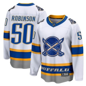 Eric Robinson Youth Fanatics Branded Buffalo Sabres Breakaway White 2020/21 Special Edition Jersey