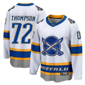 Tage Thompson Youth Fanatics Branded Buffalo Sabres Breakaway White 2020/21 Special Edition Jersey