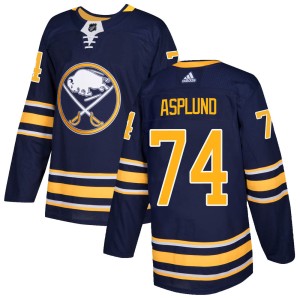 Rasmus Asplund Youth Adidas Buffalo Sabres Authentic Navy Home Jersey