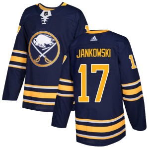 Mark Jankowski Youth Adidas Buffalo Sabres Authentic Navy Home Jersey
