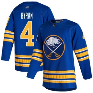 Bowen Byram Youth Adidas Buffalo Sabres Authentic Royal 2020/21 Home Jersey