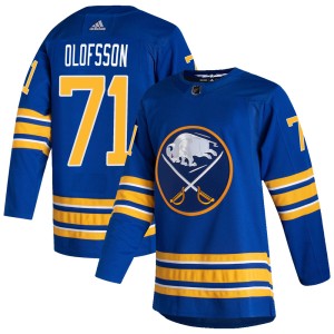 Victor Olofsson Youth Adidas Buffalo Sabres Authentic Royal 2020/21 Home Jersey