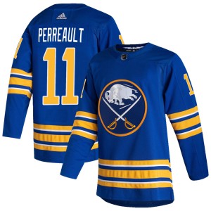 Gilbert Perreault Youth Adidas Buffalo Sabres Authentic Royal 2020/21 Home Jersey