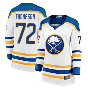 Tage Thompson Women's Fanatics Branded Buffalo Sabres Premier White Breakaway Away Jersey